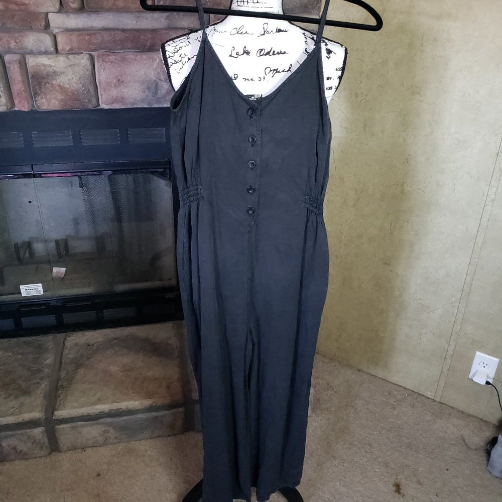 NWT Thread & Supply Vintage Black Jumpsuit Medium